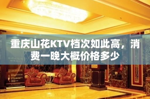 重庆山花KTV档次如此高，消费一晚大概价格多少